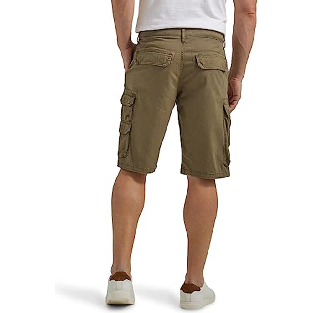 Stretch Zipper Closure Cargo Shorts-Waves And Trunks