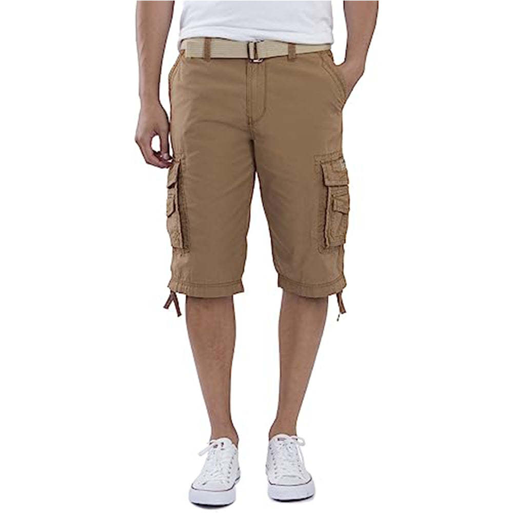 Belted Cargo Short-Waves And Trunks