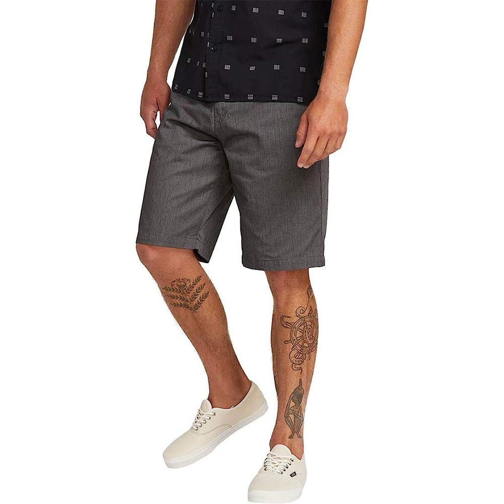 Casual Zipper Closure Chino Short-Waves And Trunks