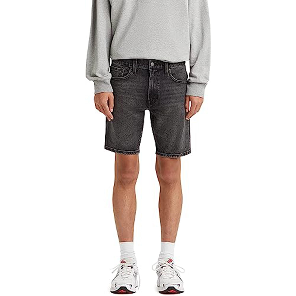 Zipper Closure Denim Shorts-Waves And Trunks