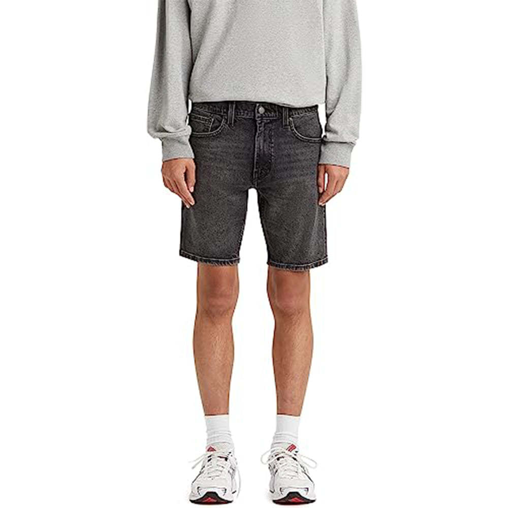 Zipper Closure Denim Shorts-Waves And Trunks