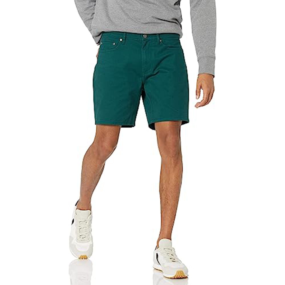 Straight Fit Shorts-Waves And Trunks