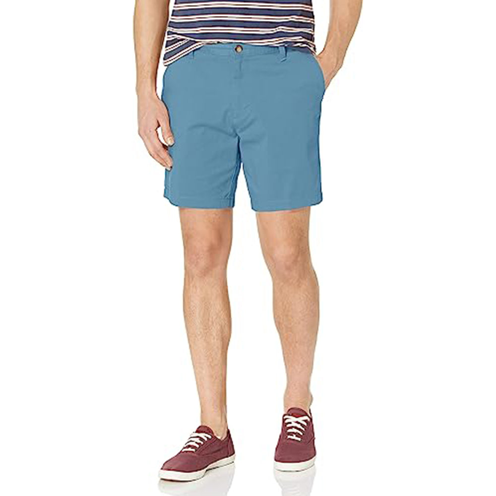 Zipper Closure Classic Fit Shorts-Waves And Trunks