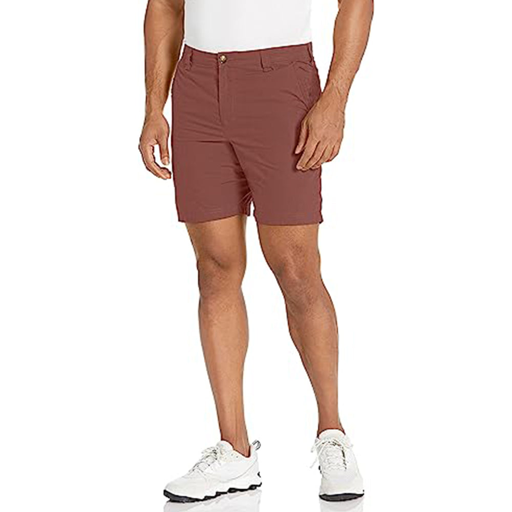 Side Pockets Button Closure Shorts-Waves And Trunks