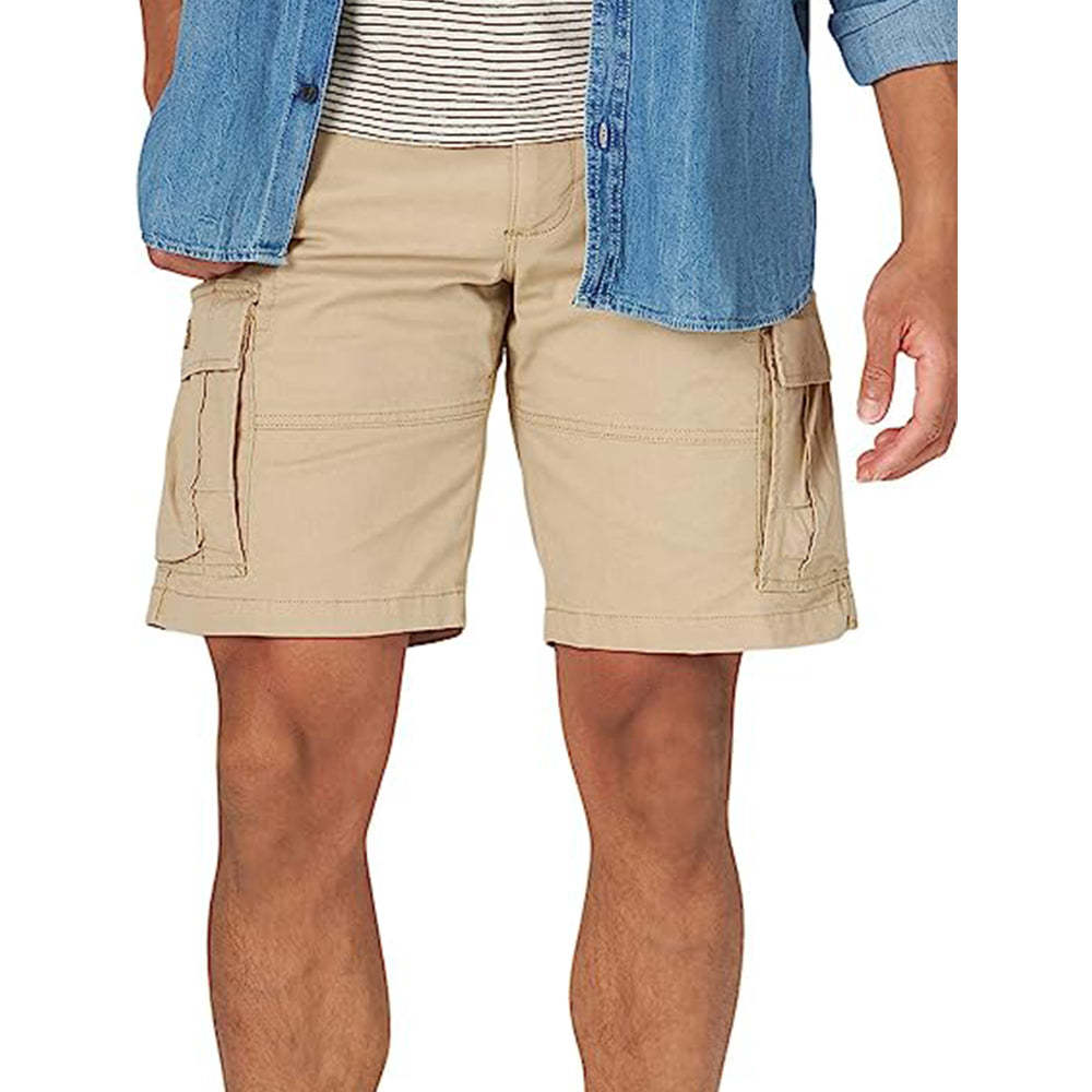 Zipper Closure Casual Shorts-Waves And Trunks