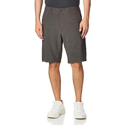Button Closure Shorts-Waves And Trunks