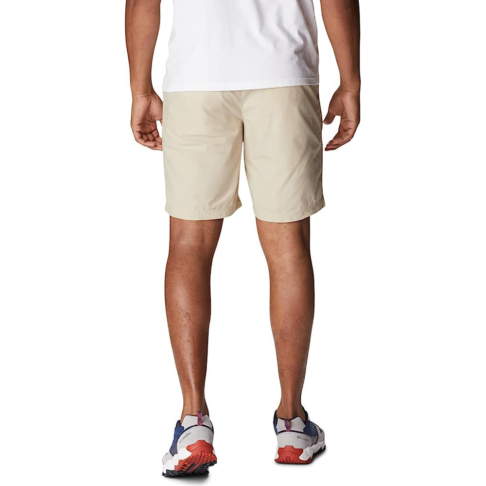 Button Closure Casual Shorts With Pockets-Waves And Trunks