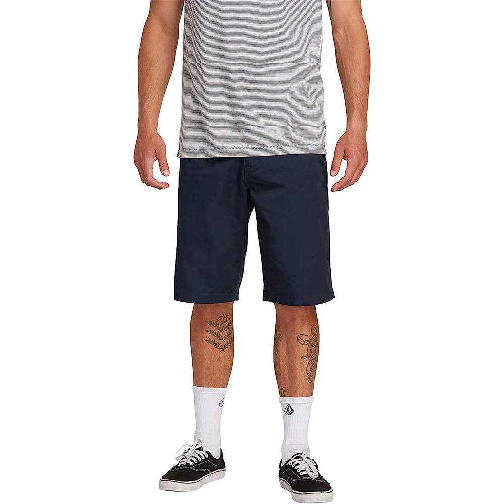 Casual Zipper Closure Chino Short-Waves And Trunks