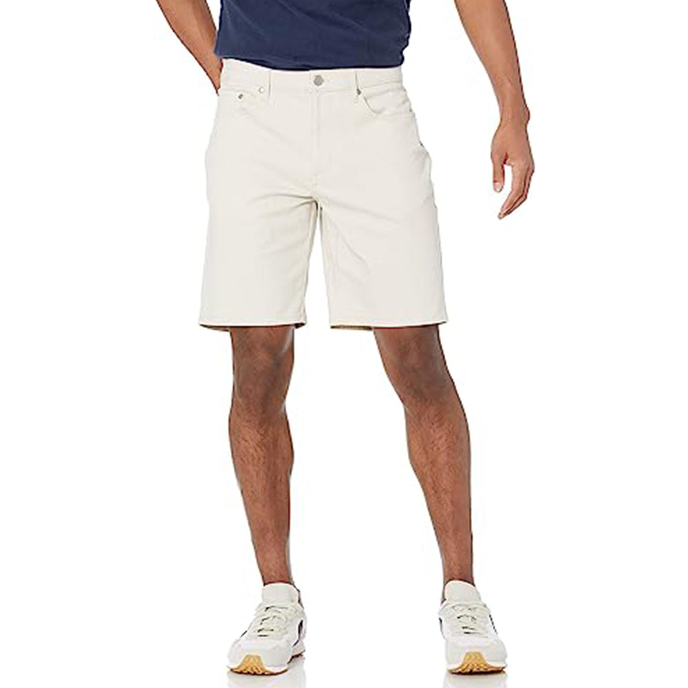 Zipper Closure Straight Fit Pocket Short-Waves And Trunks