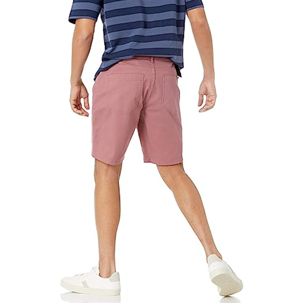 Zipper Closure Short With 5 Pockets-Waves And Trunks