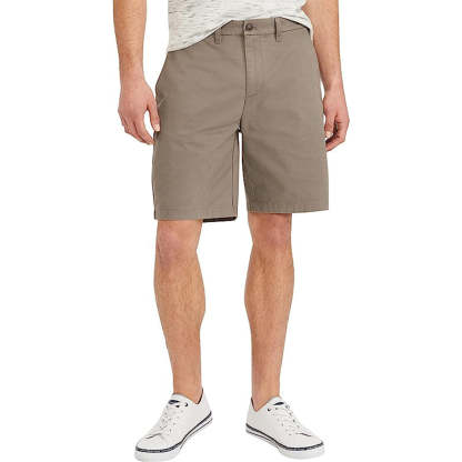 Casual Button Closure Shorts-Waves And Trunks