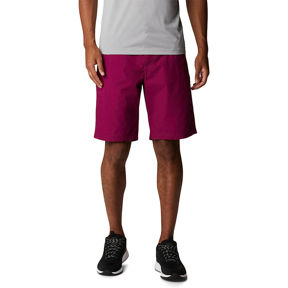 Side Pockets Button Closure Shorts-Waves And Trunks