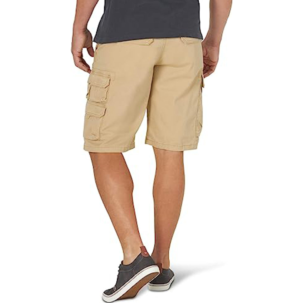 Stretch Zipper Closure Cargo Shorts-Waves And Trunks