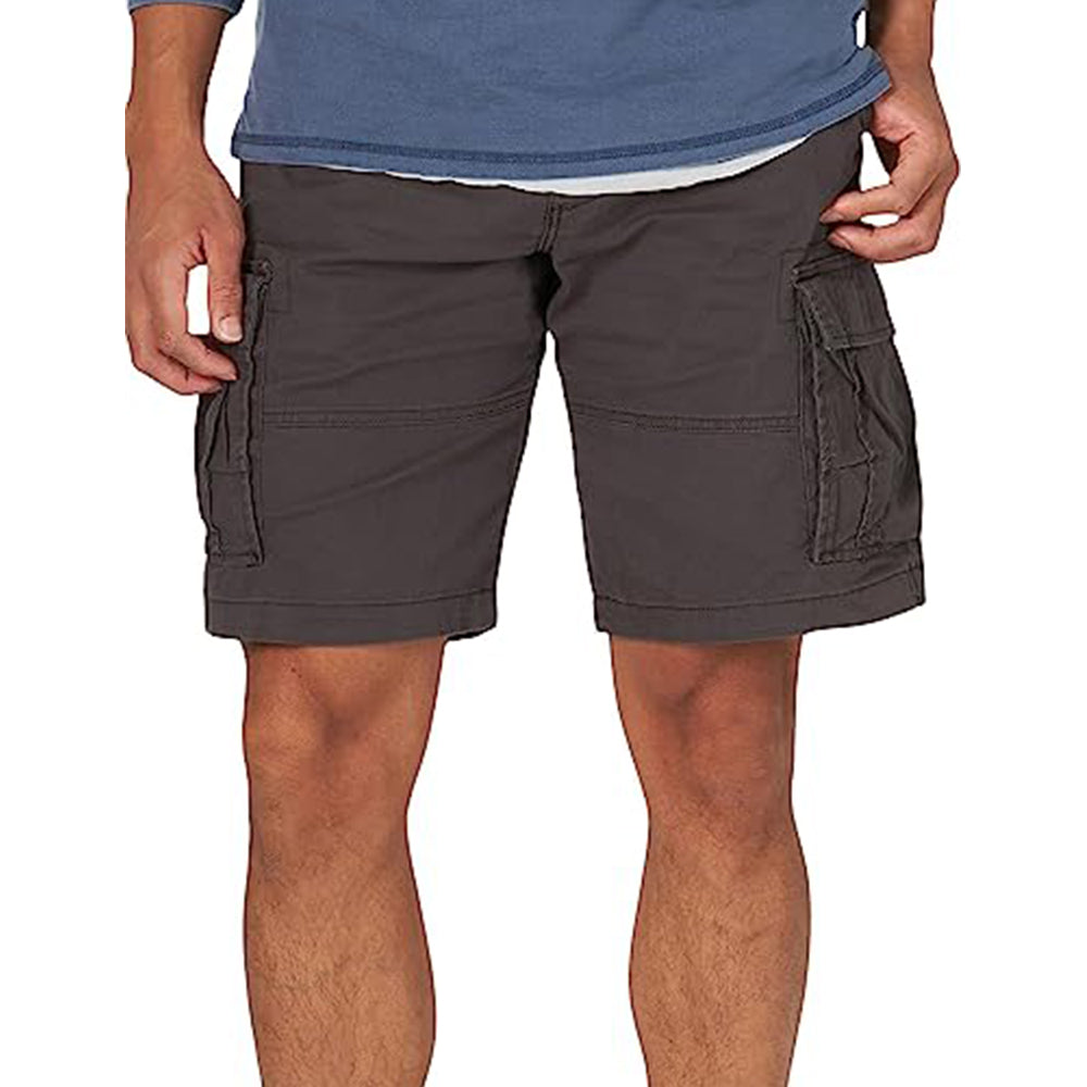 Zipper Closure Casual Shorts-Waves And Trunks