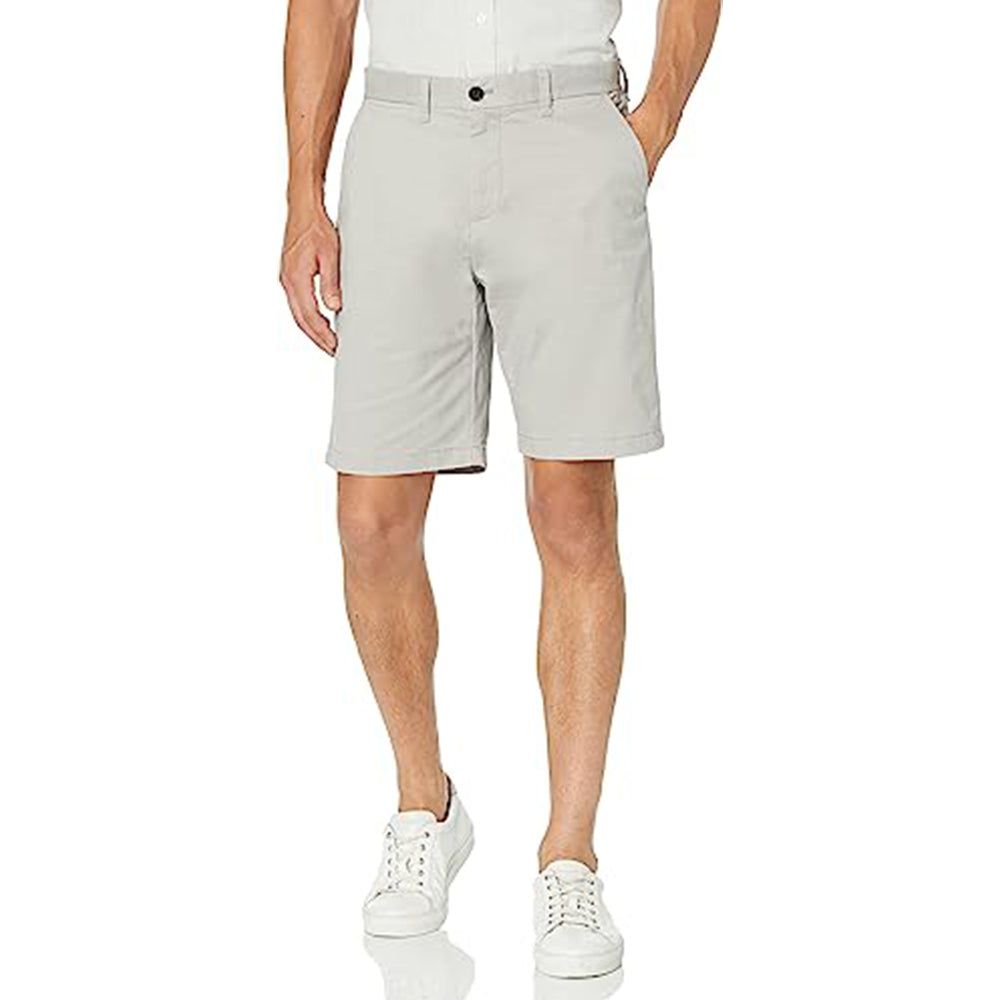 Casual Button Closure Shorts-Waves And Trunks