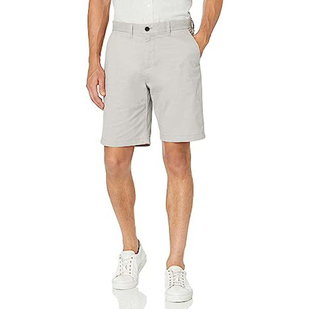 Casual Button Closure Shorts-Waves And Trunks