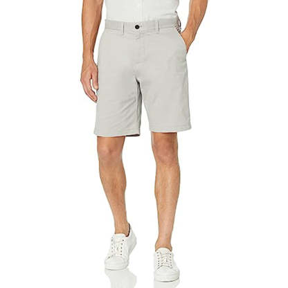 Casual Button Closure Shorts-Waves And Trunks