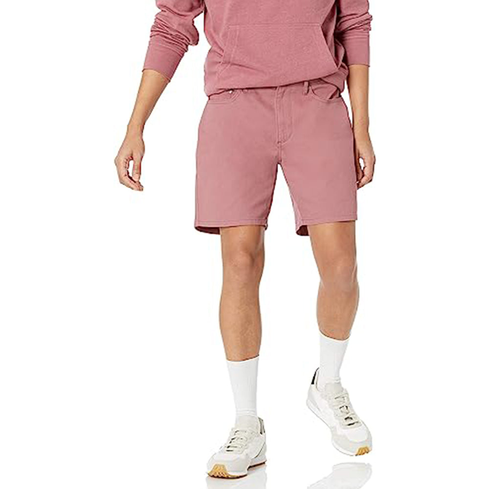 5 Pocket Straight Fit Shorts-Waves And Trunks