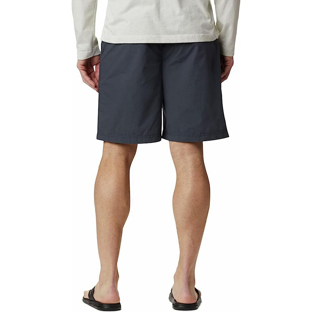 Button Closure Casual Shorts With Pockets-Waves And Trunks