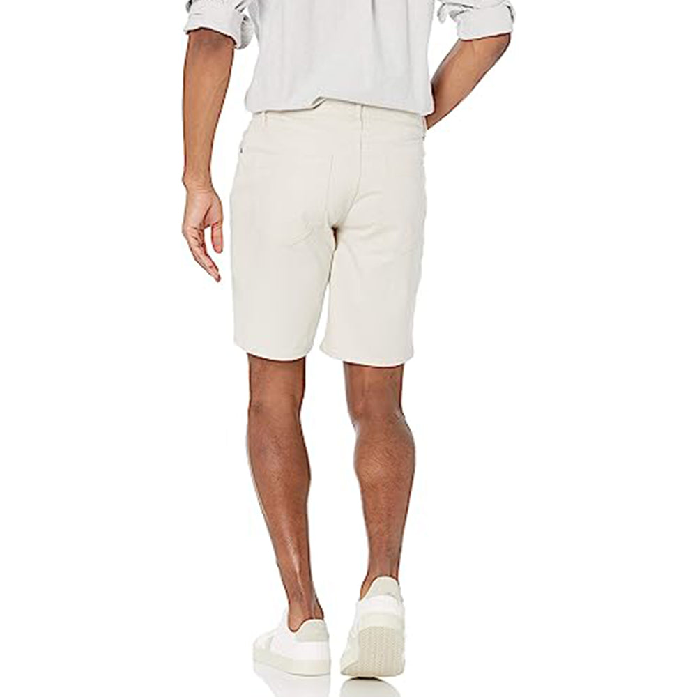 Zipper Closure Short With 5 Pockets-Waves And Trunks