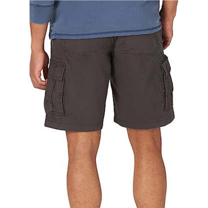 Zipper Closure Casual Shorts-Waves And Trunks