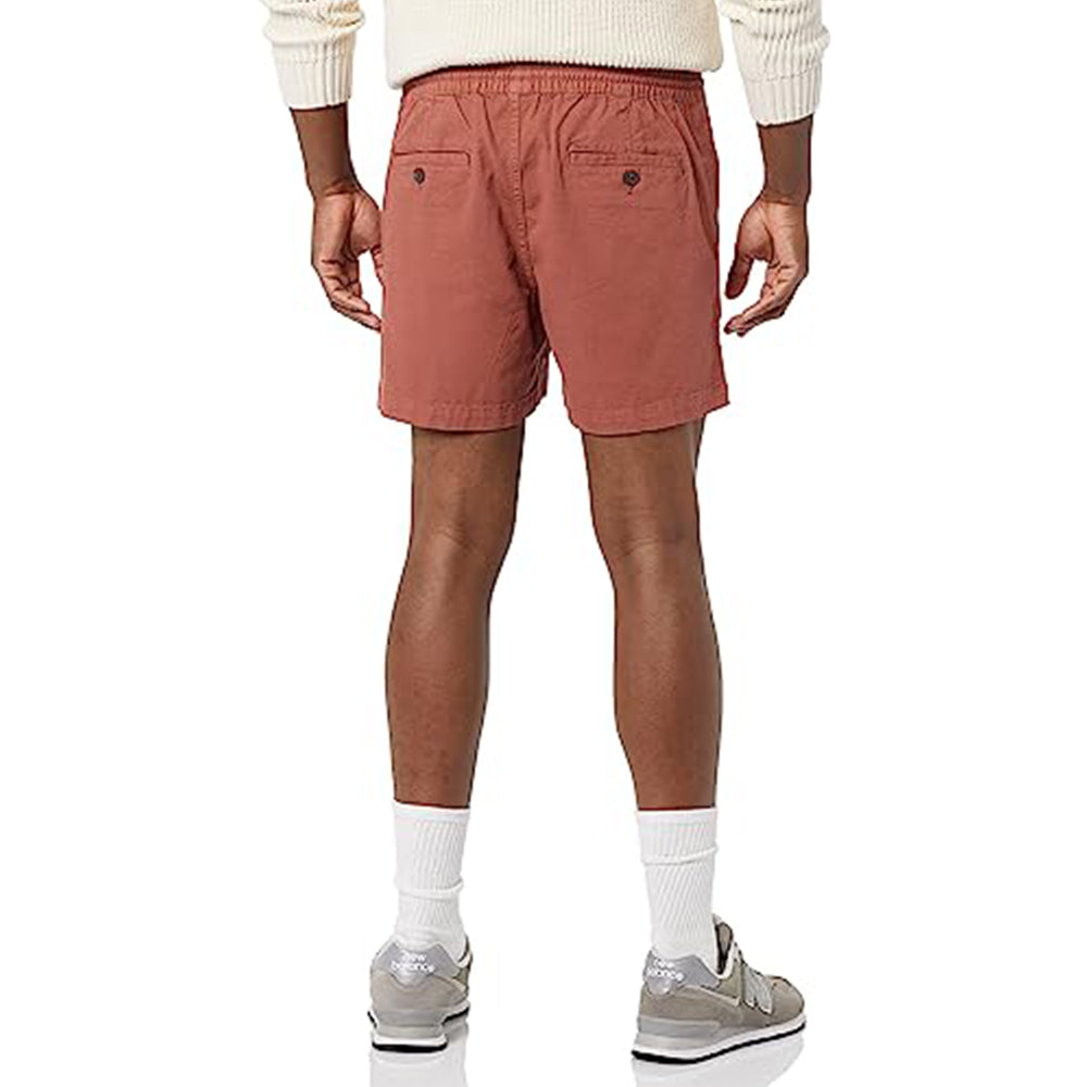 Slim Fit Canvas Short-Waves And Trunks
