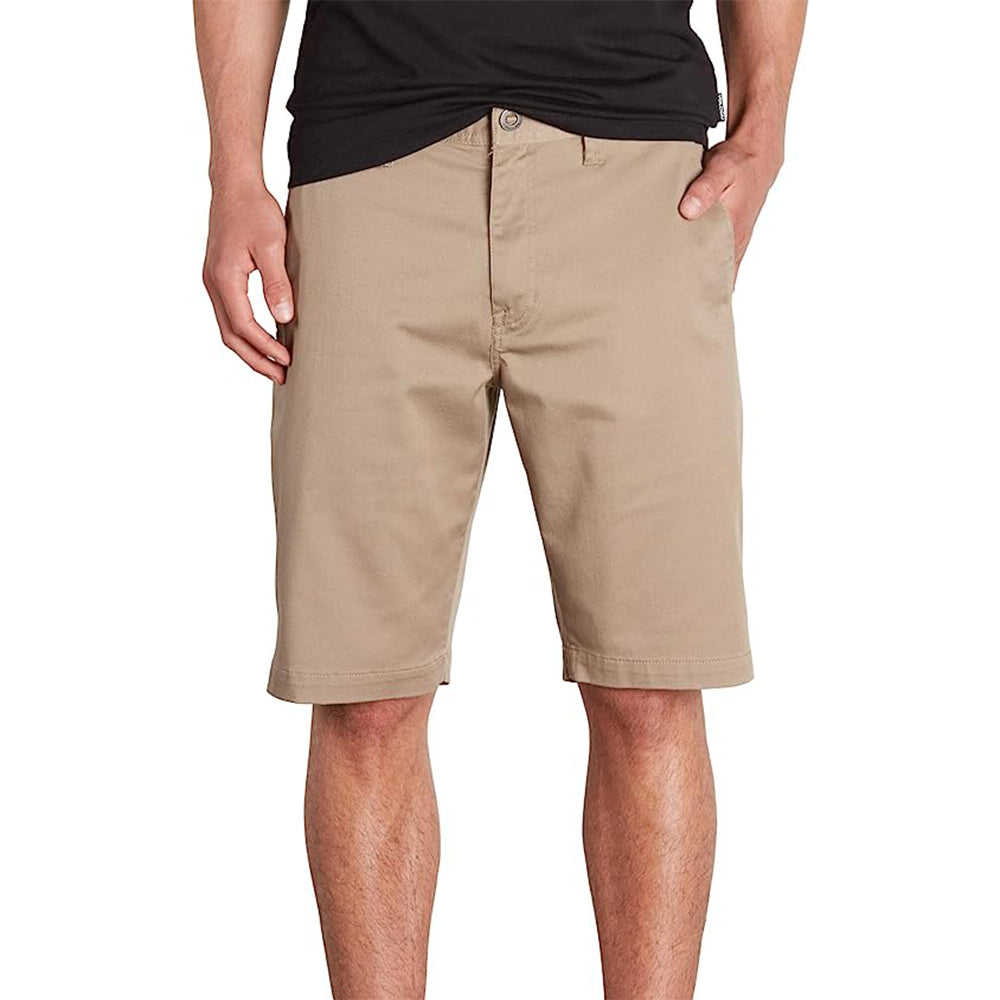 Casual Zipper Closure Chino Short-Waves And Trunks