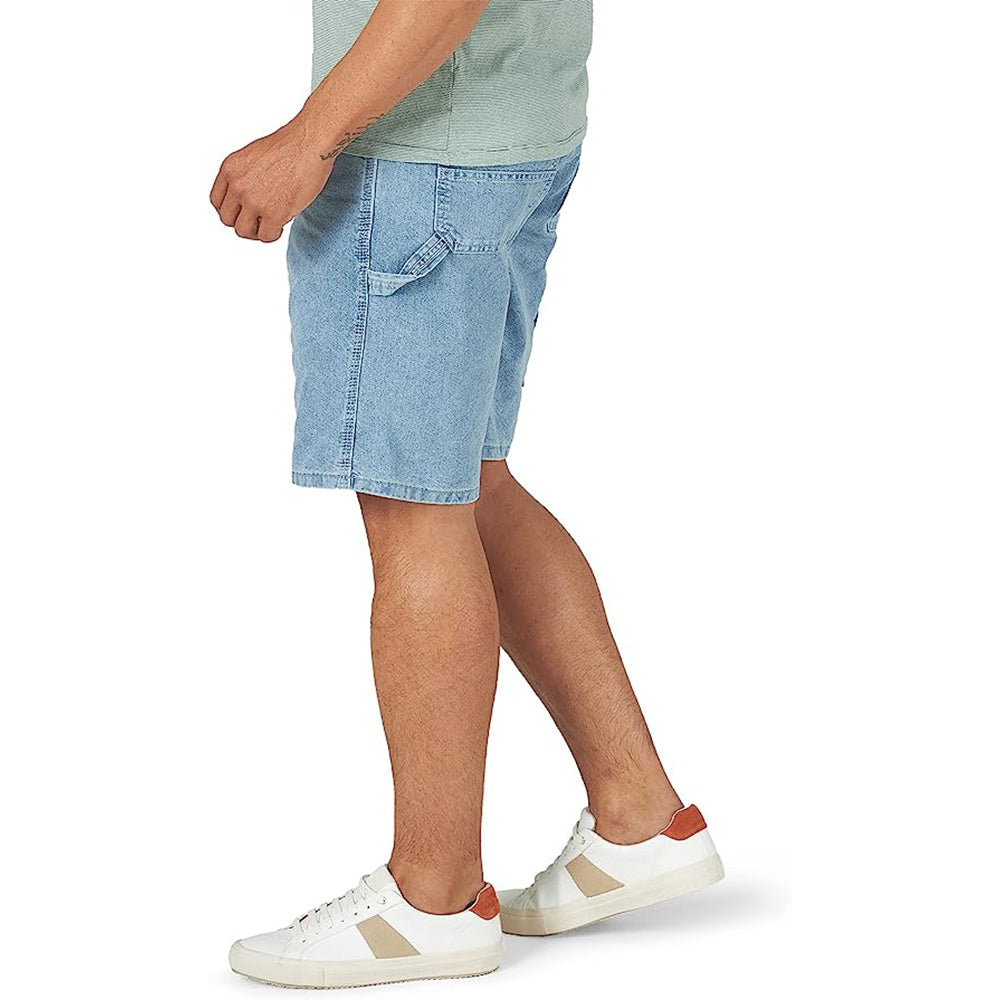 Zipper Closure Jeans Shorts-Waves And Trunks