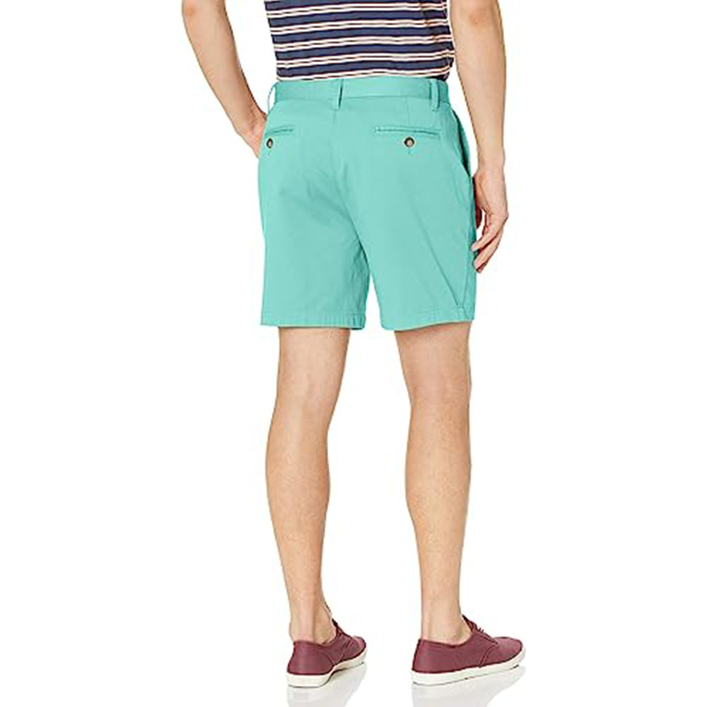 Zipper Closure Classic Fit Shorts-Waves And Trunks