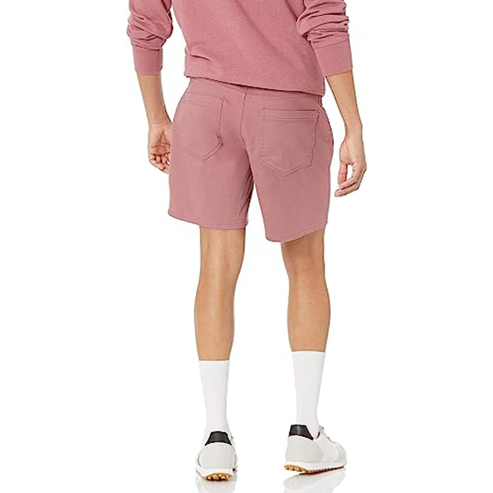 5 Pocket Straight Fit Shorts-Waves And Trunks