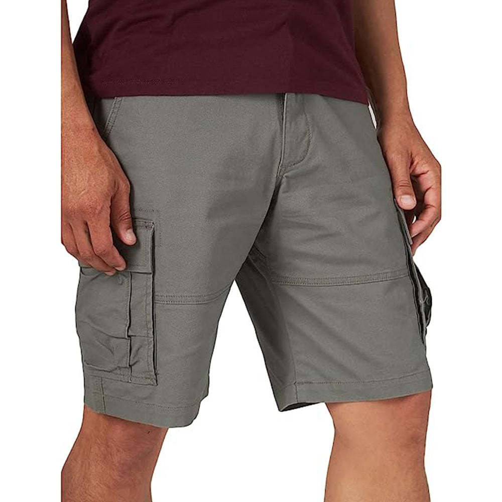 Zipper Closure Casual Shorts-Waves And Trunks