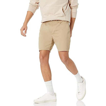 Straight Fit Shorts-Waves And Trunks