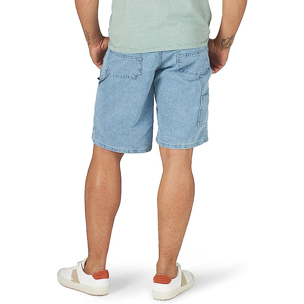 Zipper Closure Jeans Shorts-Waves And Trunks