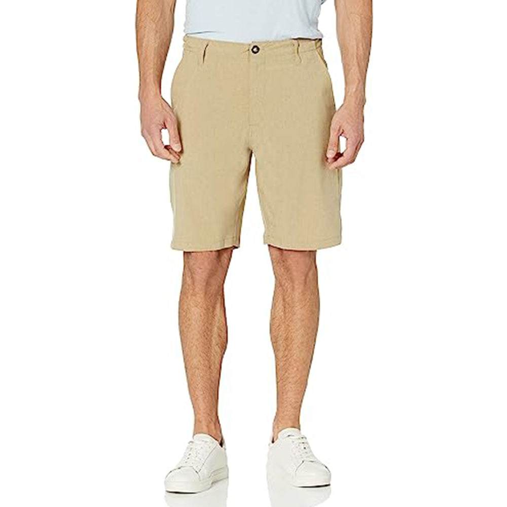 Button Closure Shorts-Waves And Trunks