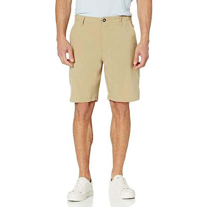 Button Closure Shorts-Waves And Trunks