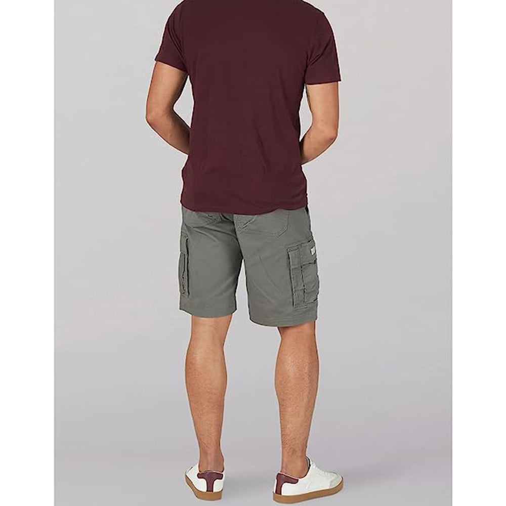 Zipper Closure Casual Shorts-Waves And Trunks
