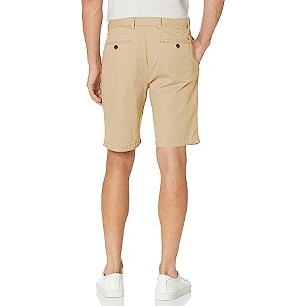 Casual Button Closure Shorts-Waves And Trunks