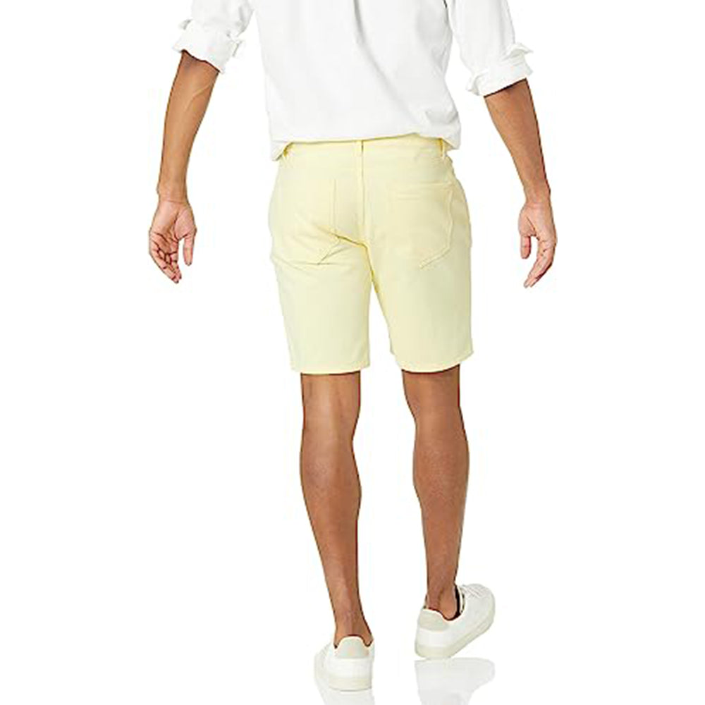 Zipper Closure Short With 5 Pockets-Waves And Trunks