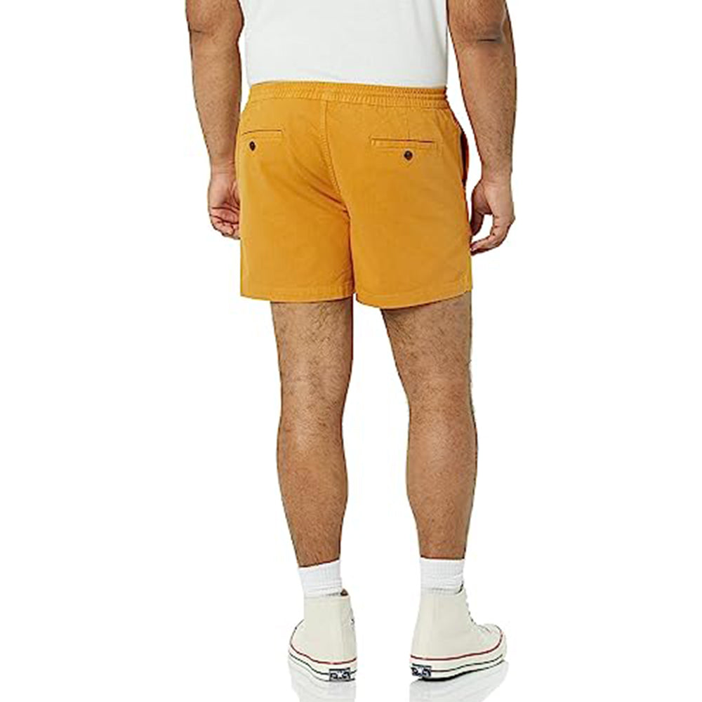 Slim Fit Canvas Short-Waves And Trunks