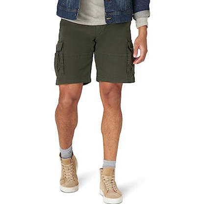 Zipper Closure Casual Shorts-Waves And Trunks