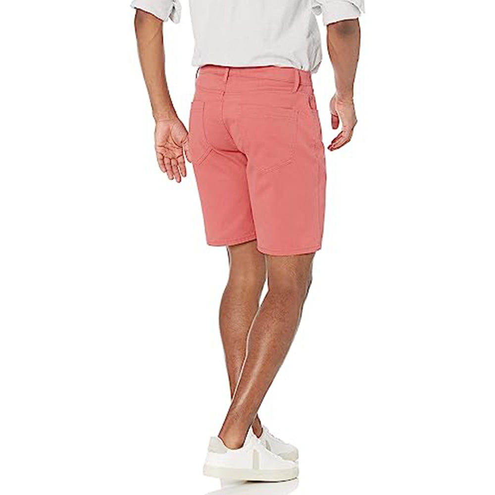 Zipper Closure Short With 5 Pockets-Waves And Trunks