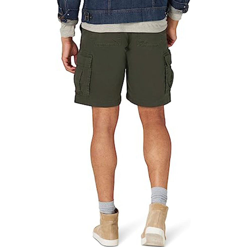 Zipper Closure Casual Shorts-Waves And Trunks