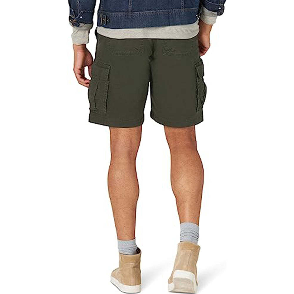 Zipper Closure Casual Shorts-Waves And Trunks