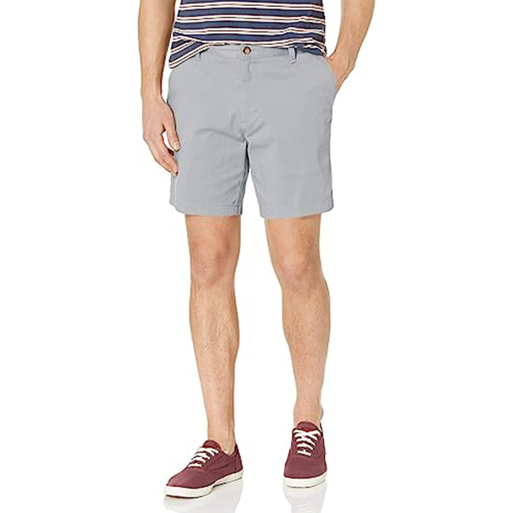 Zipper Closure Classic Fit Shorts-Waves And Trunks