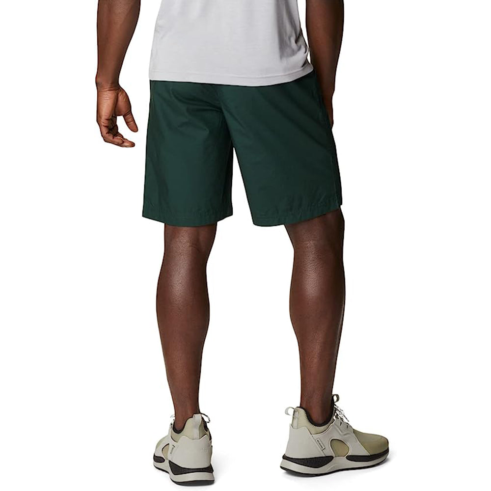 Button Closure Casual Shorts With Pockets-Waves And Trunks