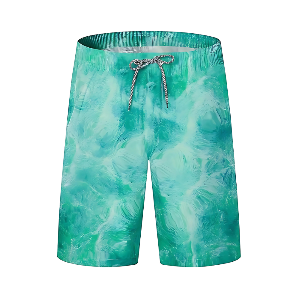 Casual Drawstring Swim Trunks