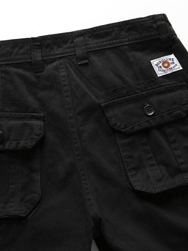 Comfortable Cargo Shorts With Pockets-Waves And Trunks