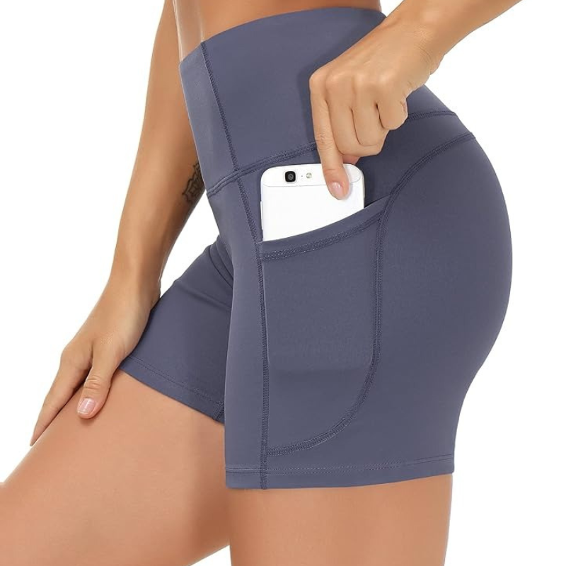 Pilates Workout Shorts – Deep Pocket for Comfort and Flexibility-Waves And Trunks