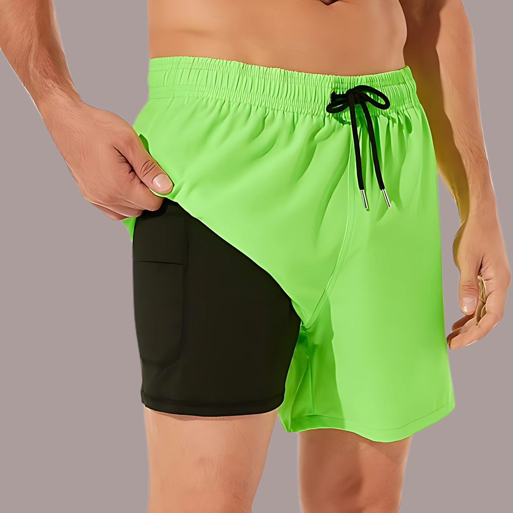 Mens Swim Trunks Swim Shorts for Men Quick Dry 5 inch Inseam