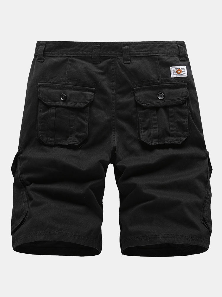 Comfortable Cargo Shorts With Pockets-Waves And Trunks